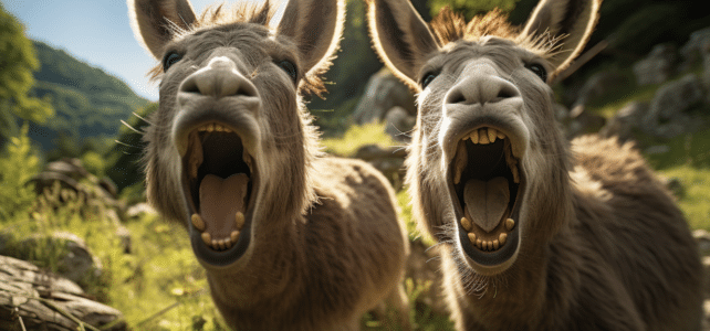 La communication chez les ânes : entre langage corporel et vocalisations